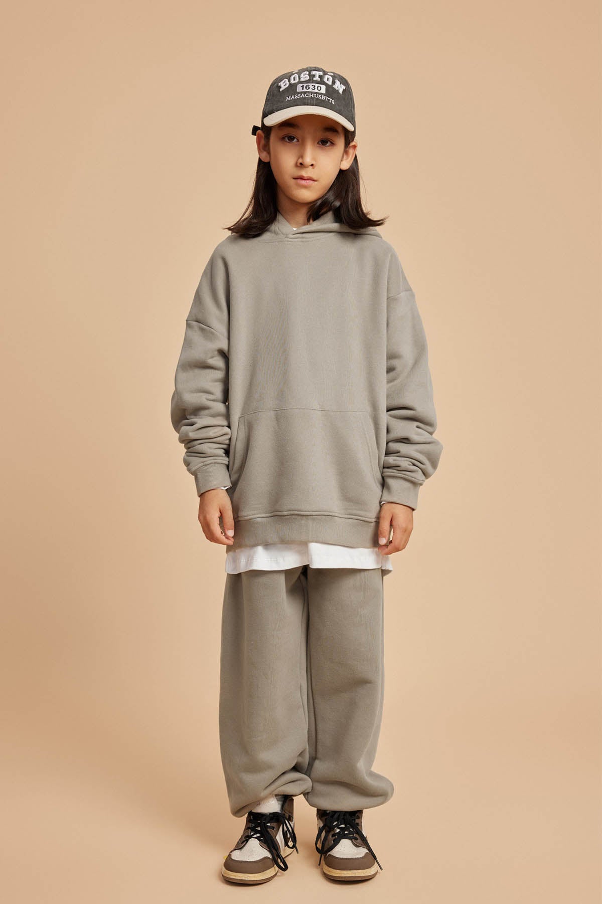365G Fleece Solid Color Sweatpants
