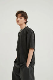 250G Loose Cotton Men T-shirt