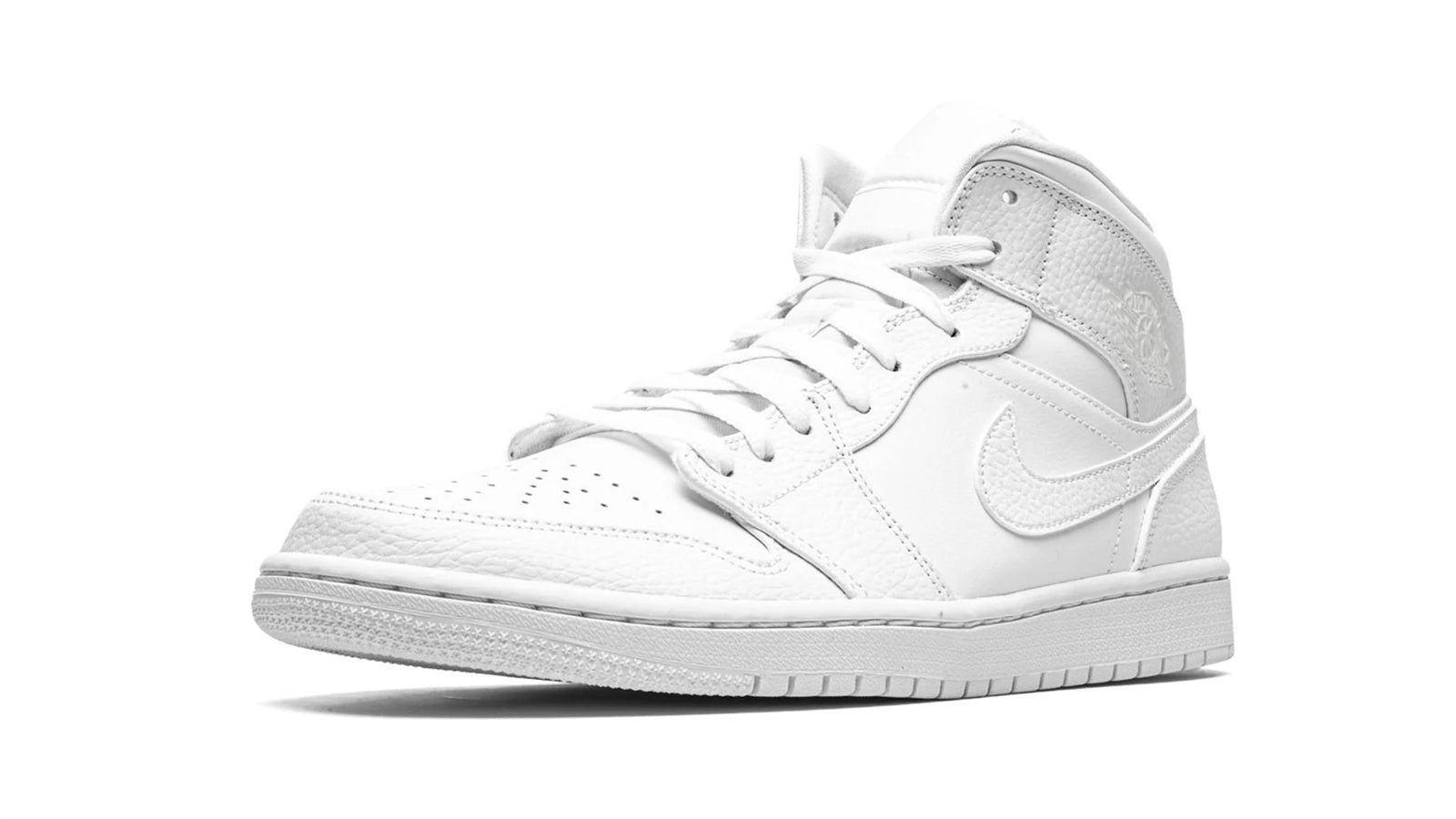 Air Jordan 1 Mid "Triple White"