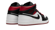Air Jordan 1 Mid "Gym Red Black Toe"