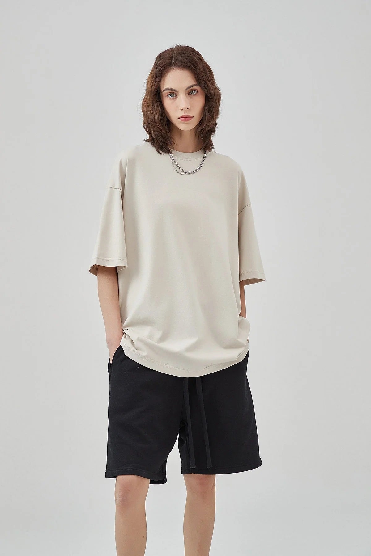 230G Vintage Cotton Women T-shirt
