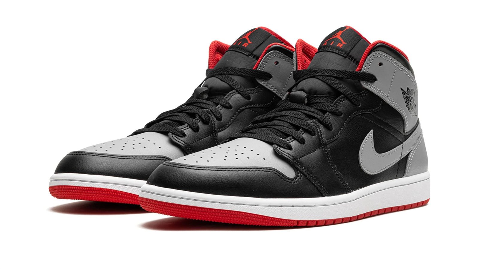 Jordan 1 Mid "Bred Shadow"