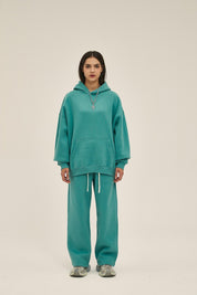350G Loose Fleece Women Hoodie