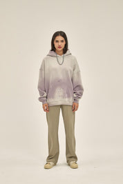 360G Dyed Washed Women Hoodie