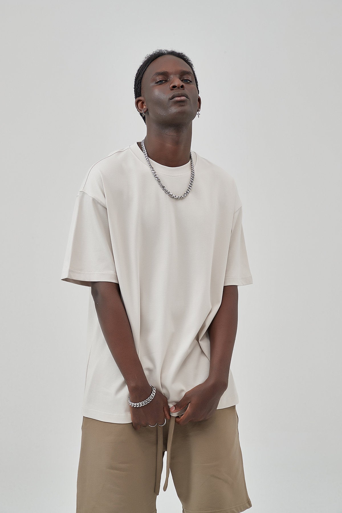 275G Vintage Cotton Men T-Shirt