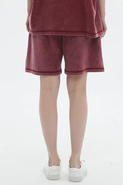 400G Cotton Vintage Women Shorts
