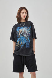 One Piece Print Women T-Shirt