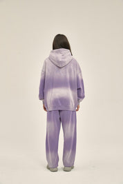 360G Retro Fleece Spray Dyed Women Hoodie