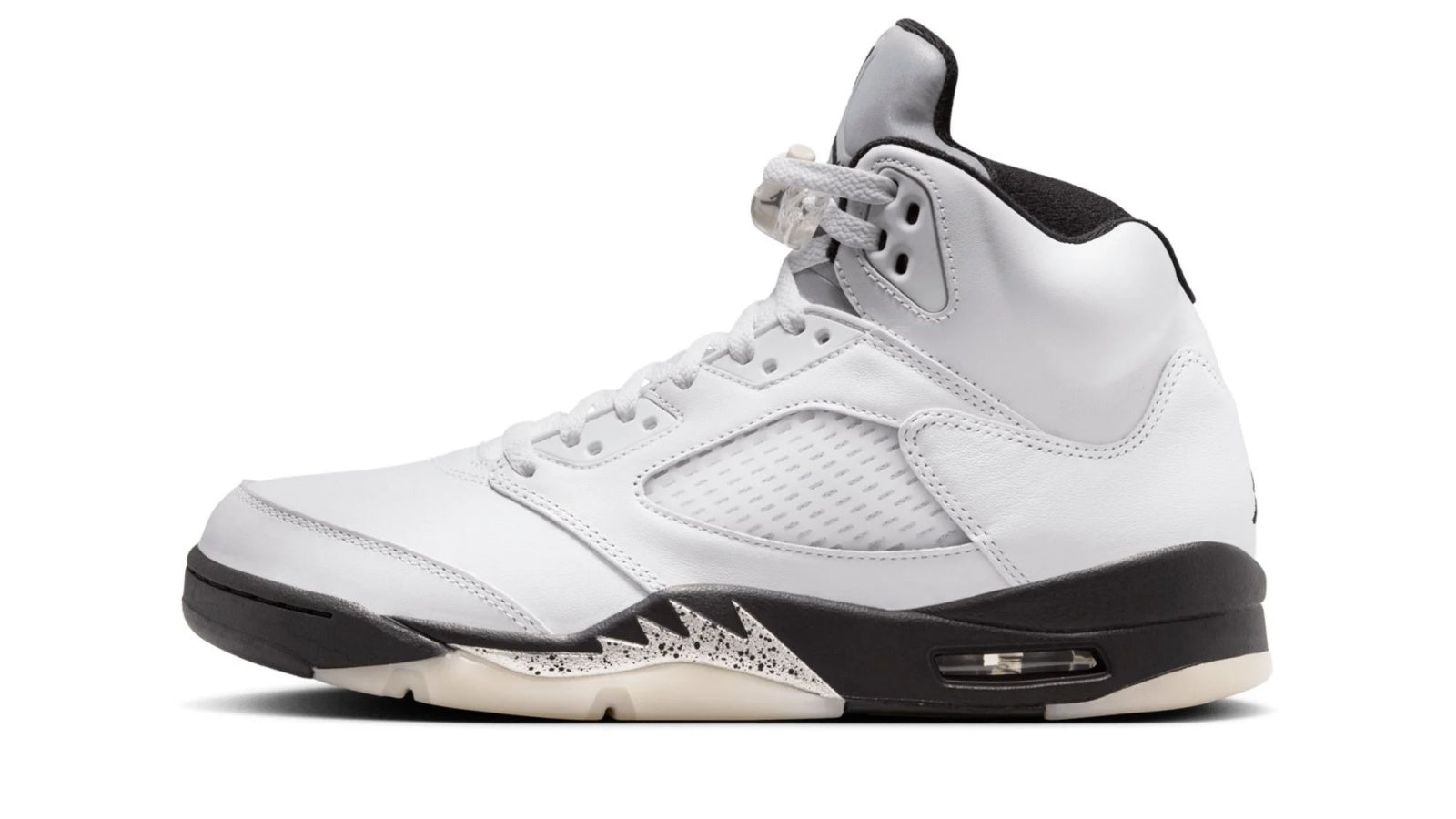 Air Jordan 5 "White/Black"