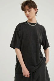 250G Loose Cotton Men T-shirt