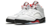 Air Jordan 5 Retro "Fire Red Silver Tongue 2020"
