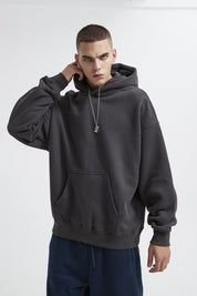 Solid Color Basic Men Hoodie