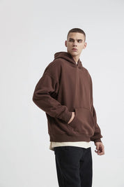 Solid Color Basic Men Hoodie