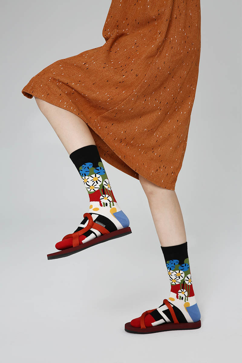 Abstract Pattern Women Socks