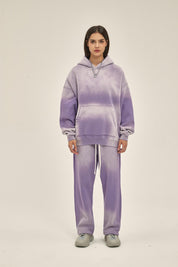 360G Retro Fleece Spray Dyed Women Hoodie