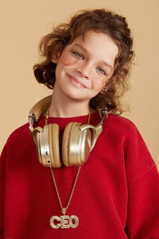 355G Heavyweight Fleece Crew Neck Kids Sweatshirt