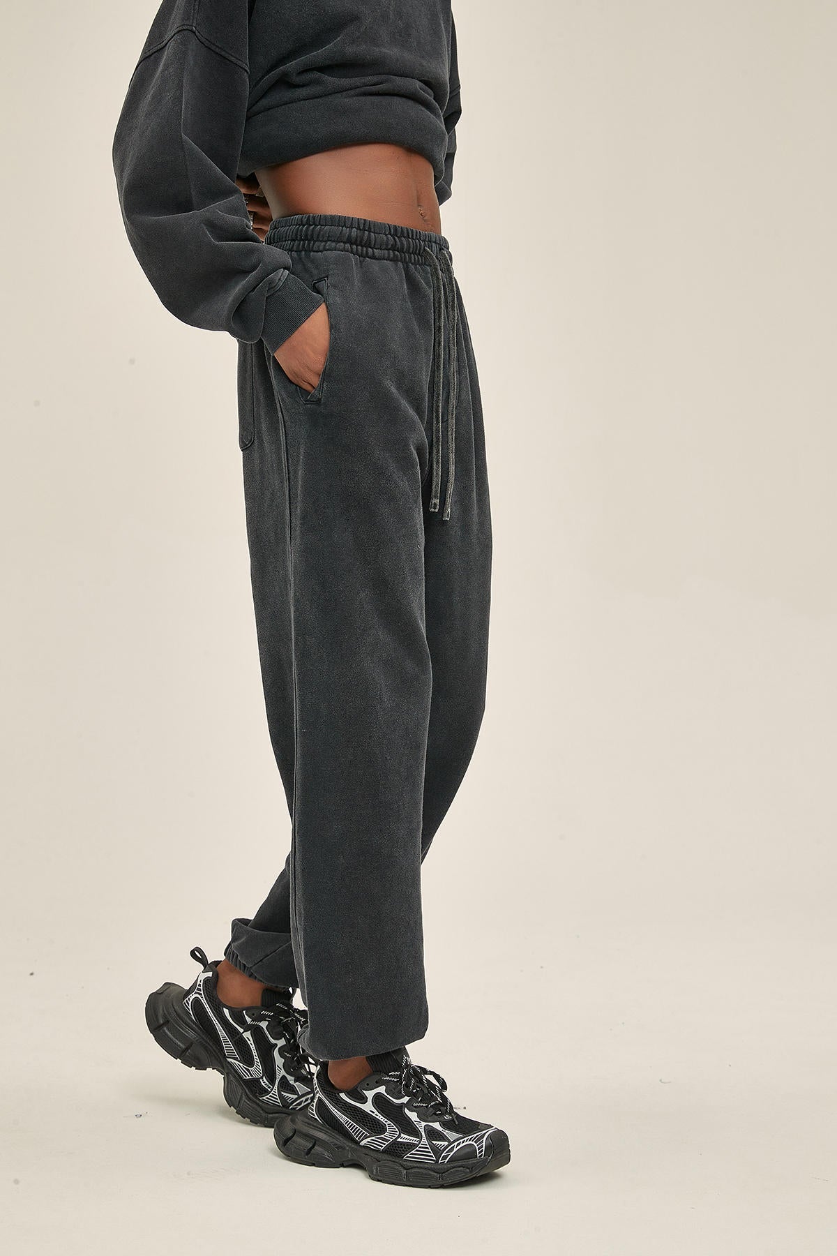 420G Batik Distressed Sports Men Pants