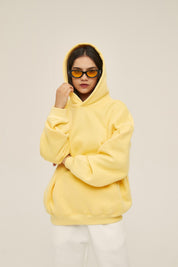 350G Loose Fleece Women Hoodie