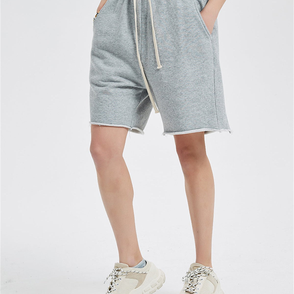 Washed-350g-Cotton-Shorts-Washed-Light-Gray-1.jpg