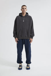 Solid Color Basic Men Hoodie