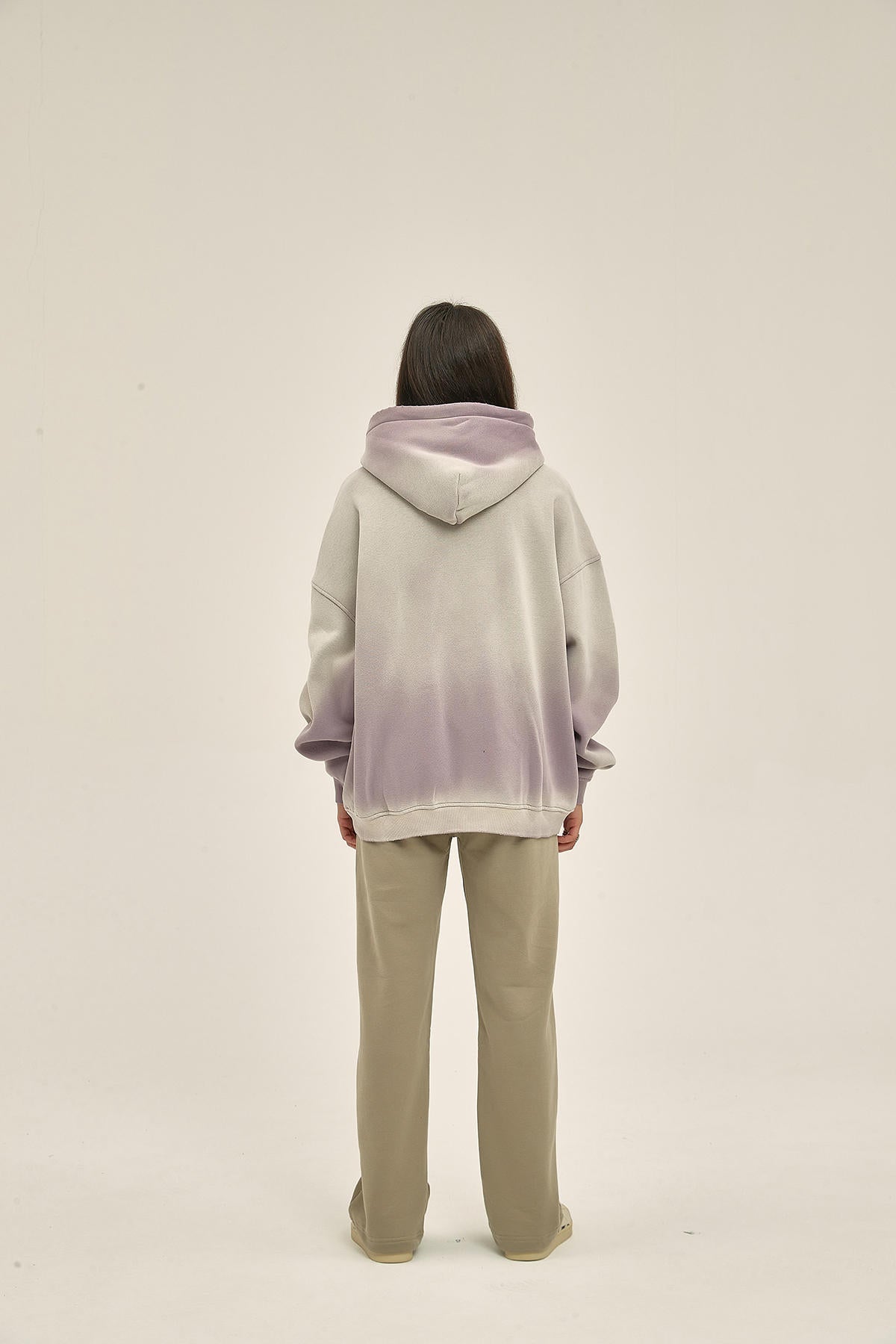 360G Dyed Washed Women Hoodie
