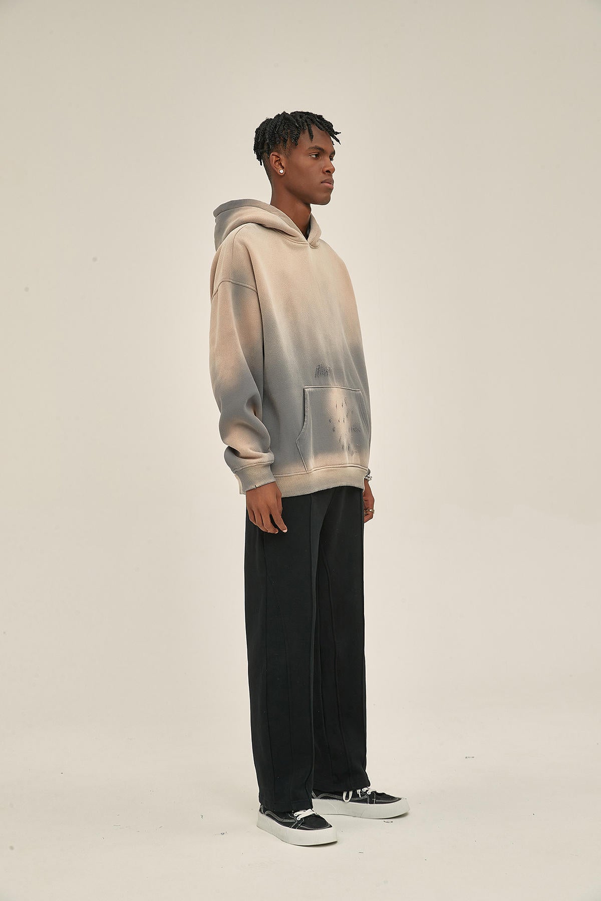 360G Dyed Washed Men Hoodie