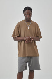 230G Vintage Cotton Men T-shirt