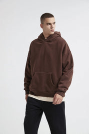 Solid Color Basic Men Hoodie