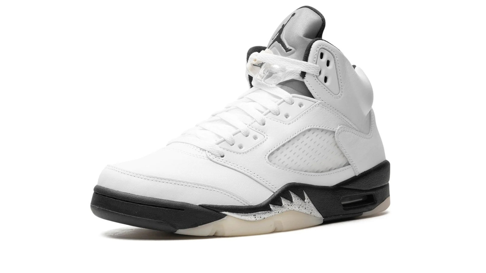 Air Jordan 5 "White/Black"