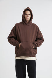 Solid Color Basic Men Hoodie