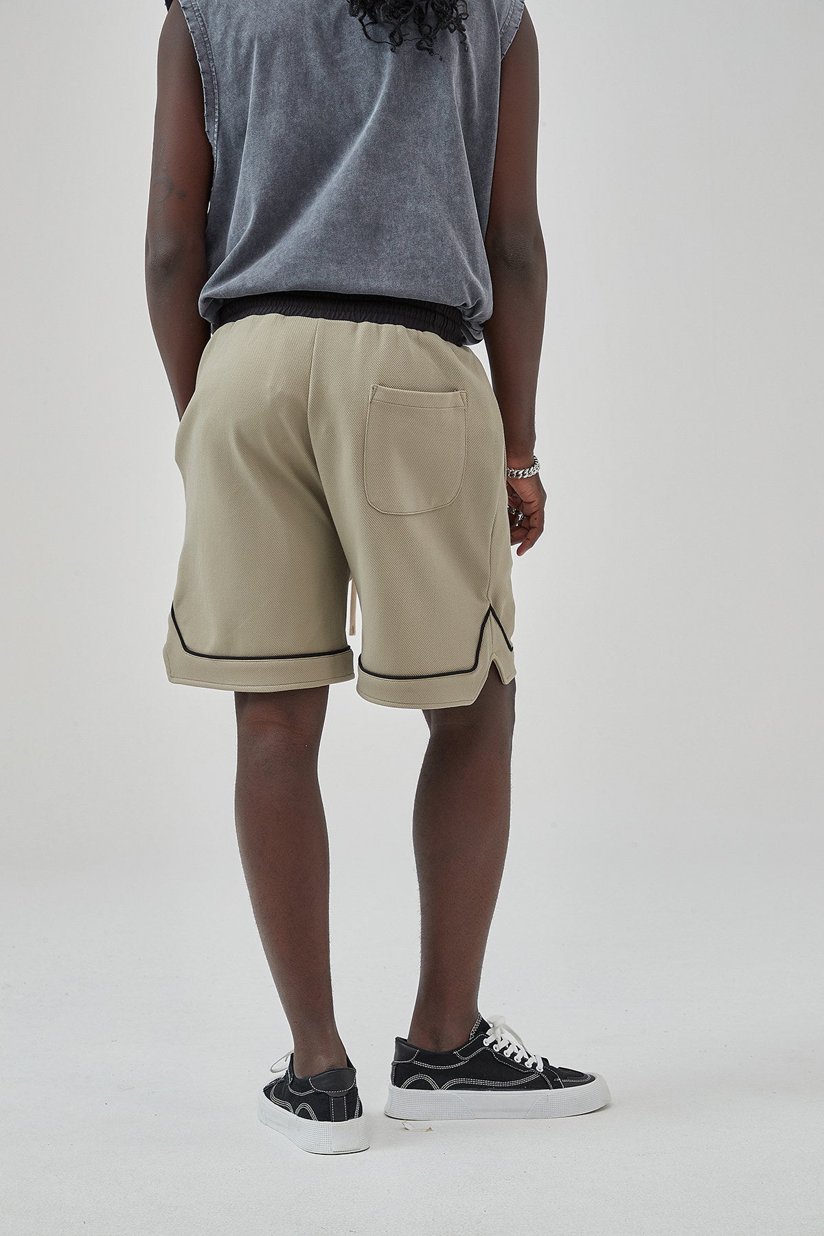 380G Cotton Track Men Shorts
