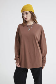 Washed Women Long Sleeve T-Shirt