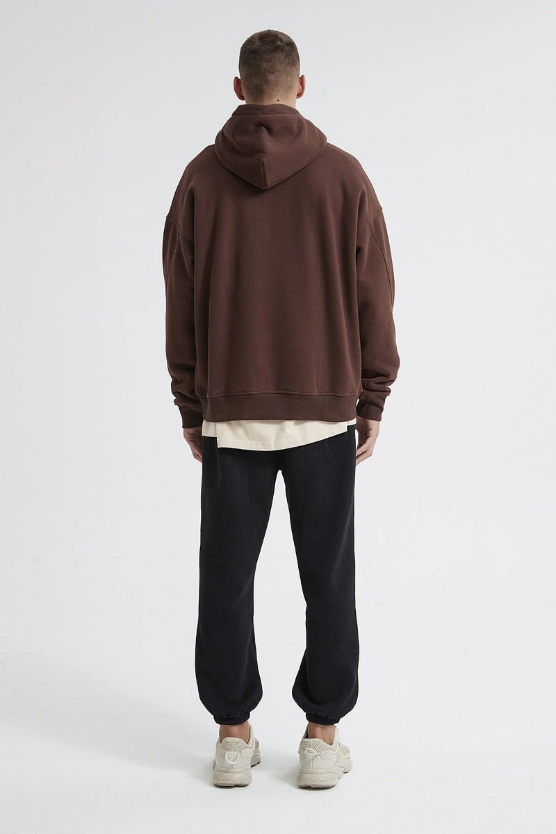 Solid Color Basic Men Hoodie