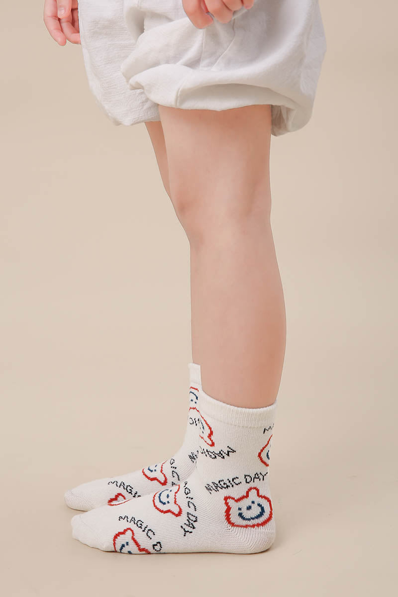 Colorful Bear Kids Socks