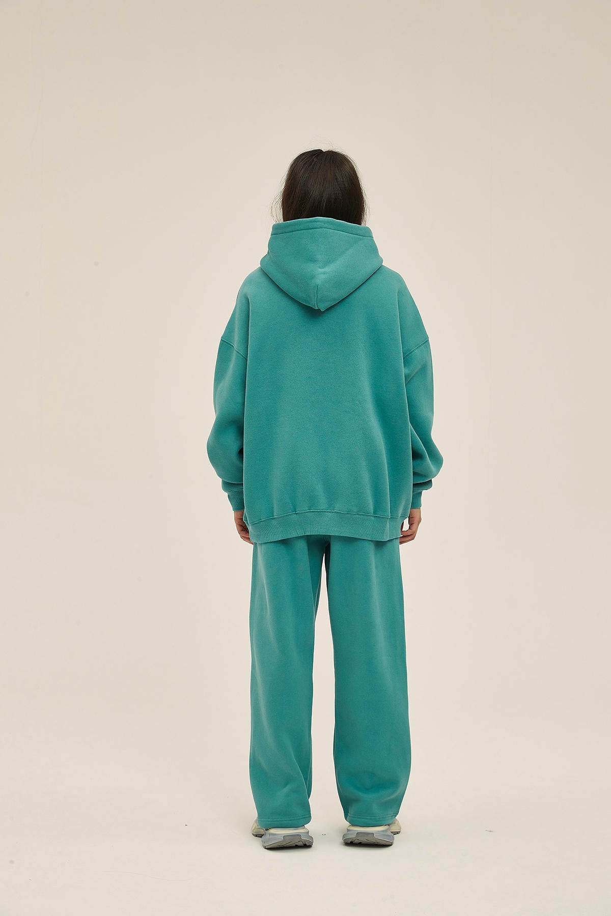350G Loose Fleece Women Hoodie
